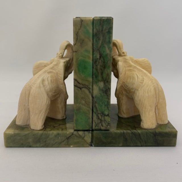 Mid-Century Modern Nora Fenton Elephant Bookends For Sale - Image 3 of 7