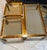 Maison Jansen 1970s Italian Brass & Faux Tortoiseshell Coffee Table With Pair of End Tables — Romeo Rega Style For Sale - Image 4 of 11