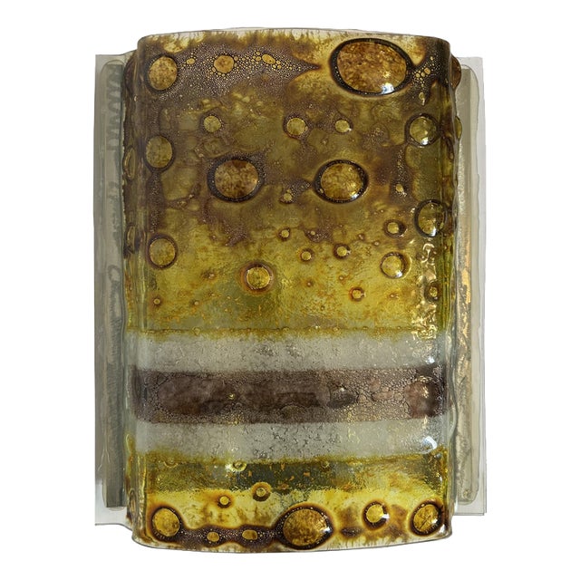 Distant Galaxies Wall Light in Murano Glass from Mazzega, 1980s For Sale