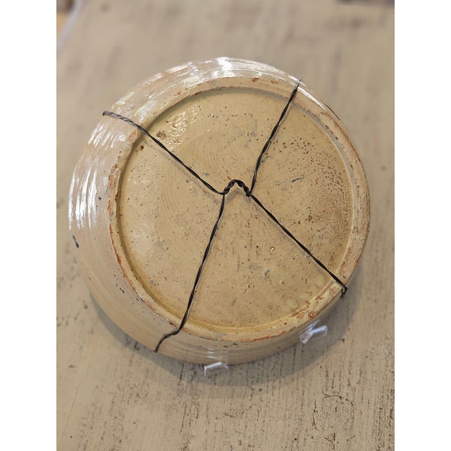 Mid 19th Century Spanish Ceramic Fajalauza Bowl From Granada For Sale - Image 4 of 7