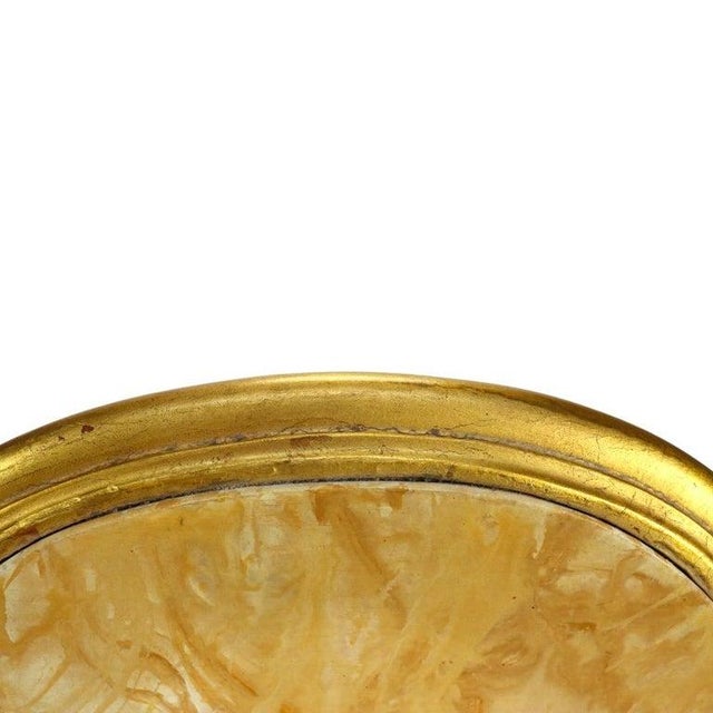 Vintage Niccolini Italia Gilt Wood Cherub Wall Sconce C1950 For Sale - Image 9 of 11