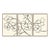 Dogwood Triptych by Susan Hable For Sale
