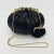Contemporary Judith Leiber Black Lizard Purple & Black Gemstone Top Clutch For Sale - Image 3 of 11