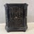 Antique French Decorative Fireplace Insert with Ornate Cast Iron in Black, 1900s For Sale - Image 13 of 15