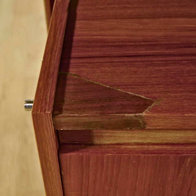 Nordic Teak Desk with Drawers, 1970s For Sale - Image 10 of 18