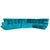 Fabric Corner Cloud 7 Sofa in Blue Turquoise from Bretz For Sale - Image 14 of 14