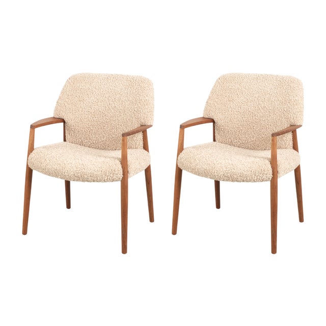 Set of Model 4205 Armchairs by Aksel Bender Madsen for Fritz Hansen For Sale