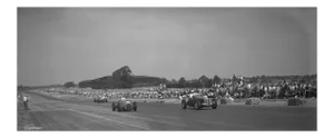 Ascari At Silverstone, Silver Gelatin Fibre Print, 1949