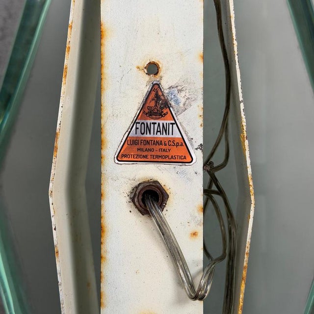 Model 1937 Wall Lights attributed to Max Ingrand for Fontana Arte, Italy, 1958, Set of 2 For Sale - Image 18 of 18