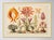 30' X 21.4' Watercolor Botanical Print in High-End Custom Gilt Wood Frame - Hortus Floridus Style For Sale - Image 4 of 5