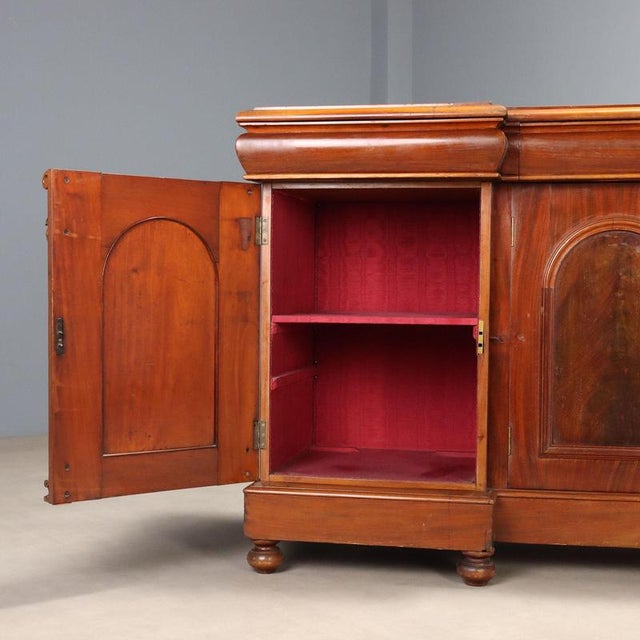 19th Century Victorian Carved Mahogany Sideboard, England For Sale - Image 4 of 12