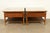 Wood Paul McCobb Style Mid-Century Modern Walnut and Woven Shelf End Tables by Lane, Circa 1960s For Sale - Image 7 of 15