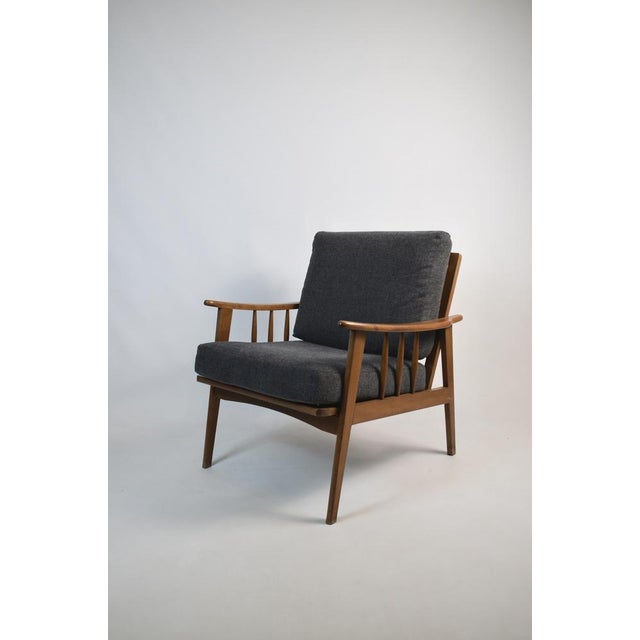 1960s Mid-Century Scandinavian Style Armchair, 1960s For Sale - Image 5 of 14