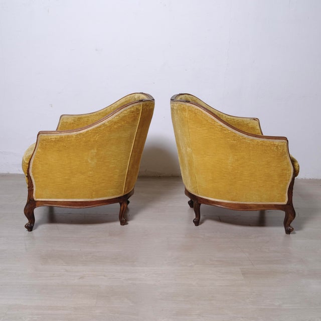 Chippendale Tub Armchairs by Citerio Meda, 1930s, Set of 2 For Sale - Image 11 of 18