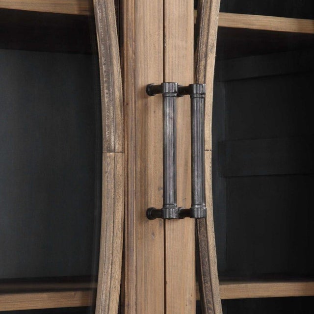 Tall Regal Display Cabinet For Sale - Image 4 of 7