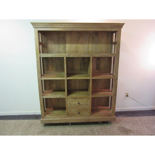 Large French Country OpenFront Cupboard Chairish