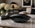 Elegant vintage Murano art glass shell bowl handcrafted in Italy, featuring a sleek, elongated shell silhouette with...