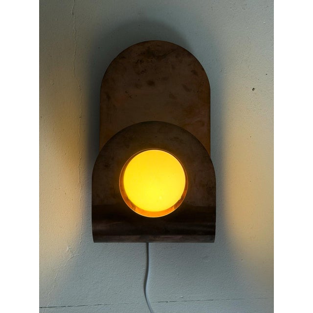 1960s Wall Lamp in Copper from Lyfa, 1960s For Sale - Image 5 of 7