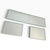 Striking Vintage Set of Three Hollywood Regency Wall Shelves Featuring Sculptural Gilt-Tone Metal Ropework and Clear Glass Shelves For Sale - Image 4 of 4