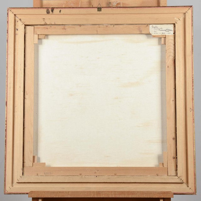 1990s Carlo Eustacchi, Desperation Pain Death Fear, 20th Century, Oil Painting on Canvas For Sale - Image 5 of 6