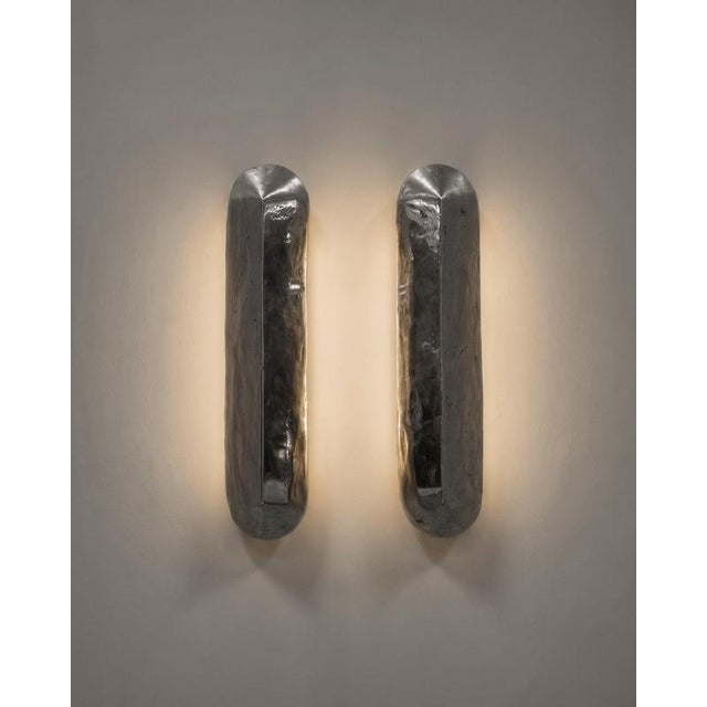 Lv Wall Sconce in Cast Aluminum by Pietro Franceschini For Sale - Image 9 of 15
