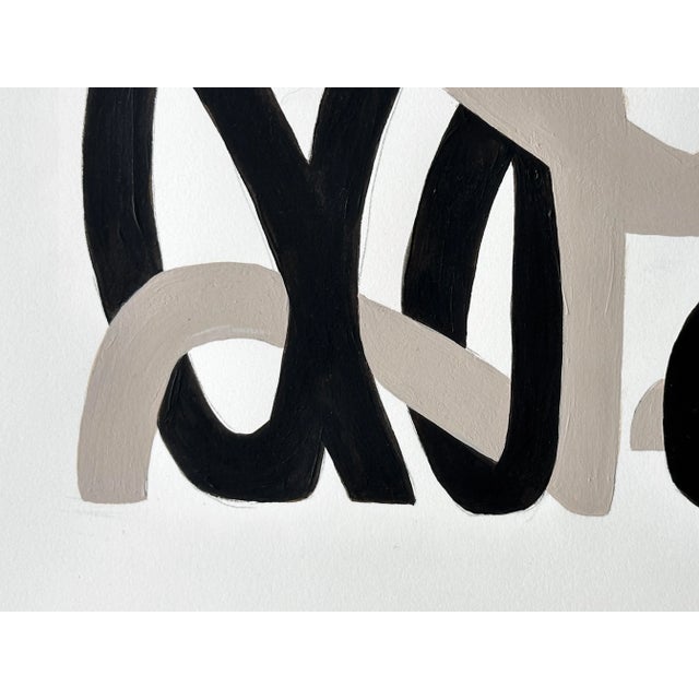 Amanda Andersen, Symbiotic String II, 2024, Acrylic Painting on Paper For Sale - Image 4 of 7