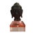 Antique Burmese Bronze Buddha Head with Acrylic Glass Base, 1900s For Sale - Image 9 of 9