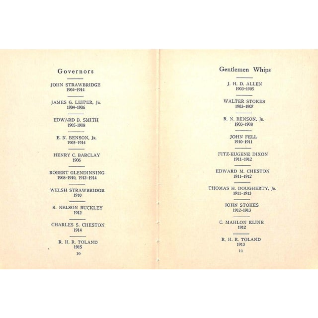 "White Marsh Valley Hunt Club" 1915 For Sale In New York - Image 6 of 11