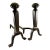 Cahill Ironworks Arts & Crafts Period Andirons, Signed. For Sale