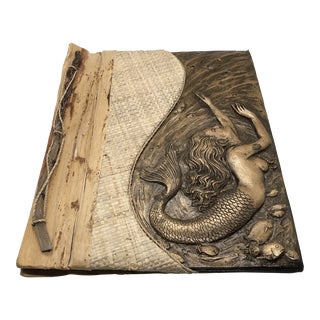 Vintage 1980s Beachcombers Coastal Life Mermaid Photo Album For Sale