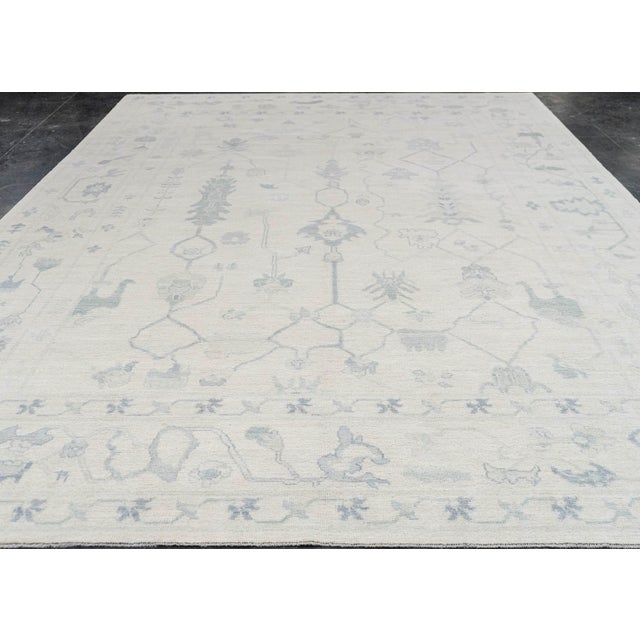 Turkish Oushak Rug 10' x 14'4" #20355 Explore a curated collection of hallway runners, wool rugs, and handmade...