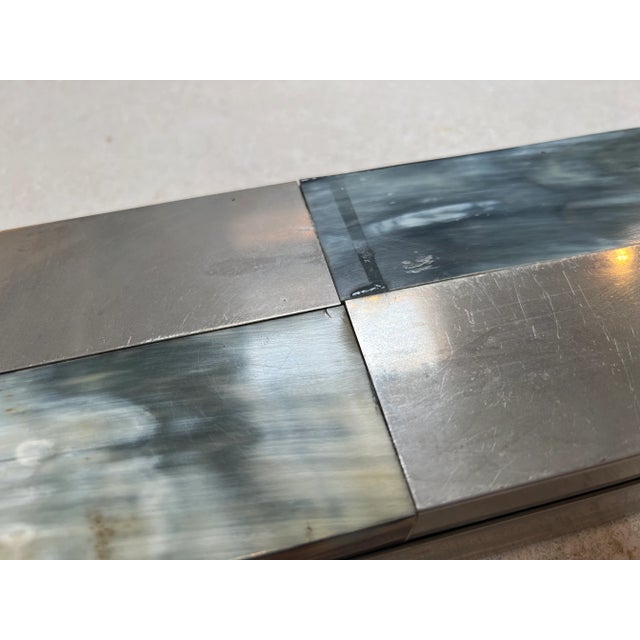 Mid-Century Modern Vintage Italian Rectangular Decorative Box 1980s For Sale - Image 3 of 8