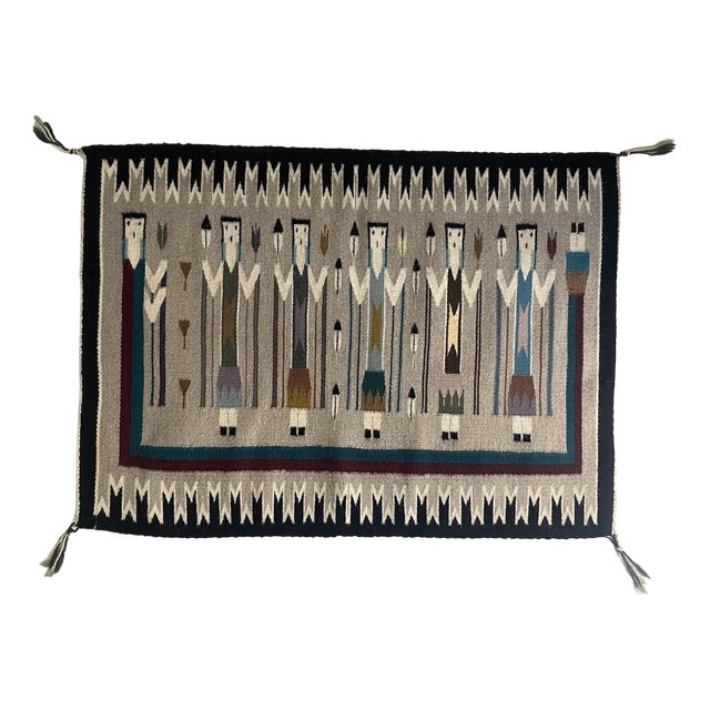 Vintage Navajo Rug, 1970s For Sale
