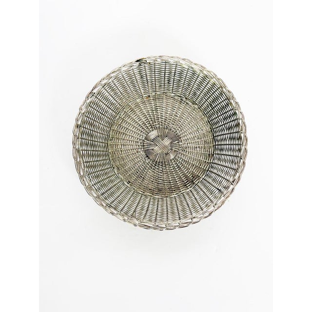 1970s Metal Bread Basket, France, 1970s For Sale - Image 5 of 12