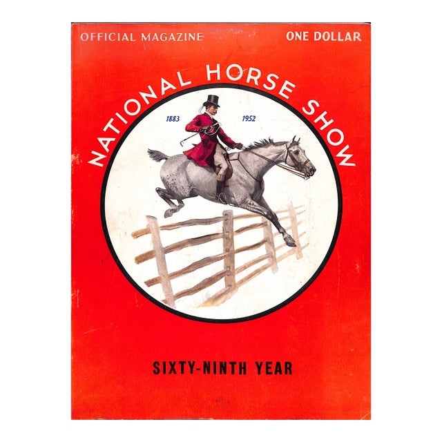The National Horse Show: Sixty-Ninth Year Program - November 4-11, 1952 For Sale