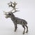 1960s Large Vintage Italian Handmade Genuine Silver Stag Deer Figurine by Mario Cerreti, 1960s For Sale - Image 5 of 16