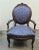 Wood Victorian Rose Carved Mahogany Chair For Sale - Image 7 of 7