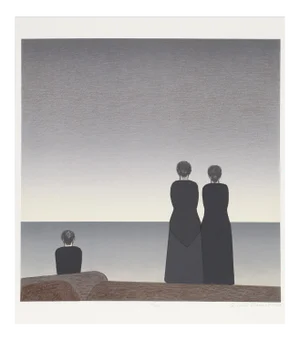 Will Barnet, Peter Grimes, Lithograph