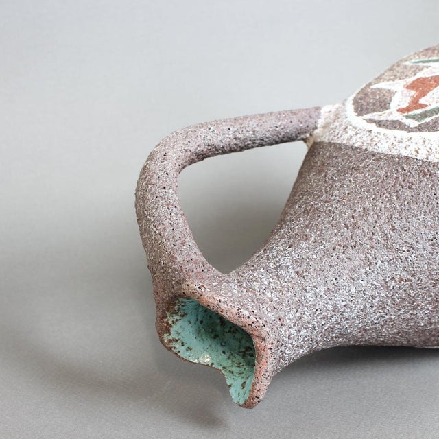 Vintage French Ceramic Pitcher by Accolay, 1960s For Sale - Image 14 of 15