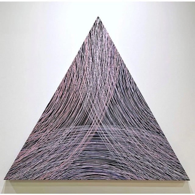 D. 1984 Post Modern Shaped Canvas Painting by Joan Swanson For Sale In Boston - Image 6 of 6