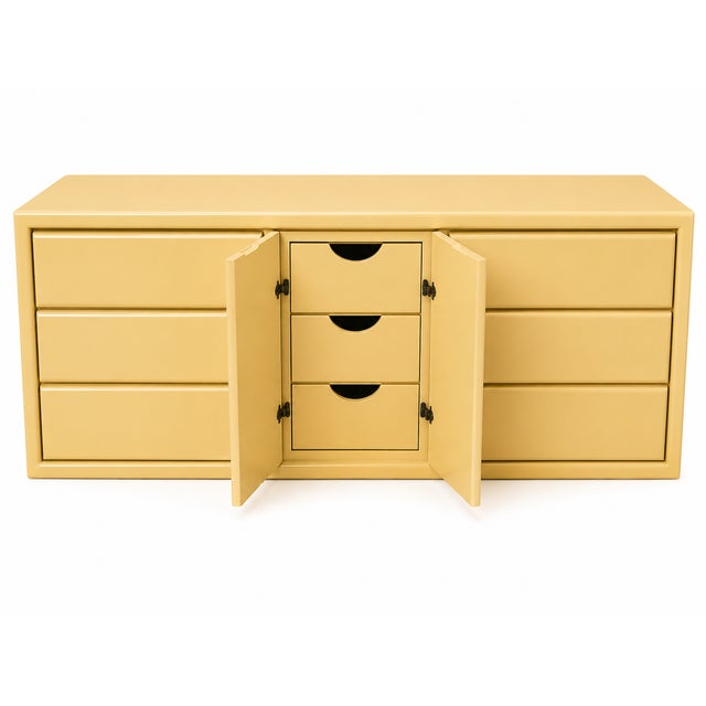 Mid-Century Modern Mid Century Modern Dresser With Custom Finish For Sale - Image 3 of 4