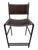 Quick Hits Sol & Luna brown leather and iron counter stool Rich brown leather seat, sturdy iron frame Hand-stitched...