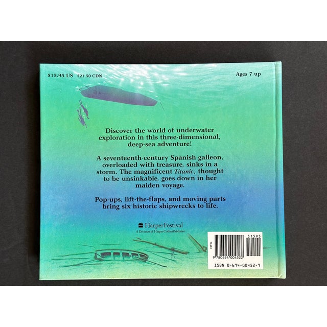 This vintage pop up book would make a fun decor accent on a beach house coffee table. The book has vivid illustrations, a...