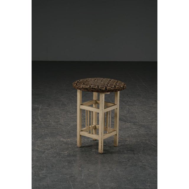 Secessionist Stool, Austria, 1910s For Sale - Image 12 of 13