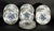 First Period Worcester Blue and White Pine Cone Pattern Dinner Plates, Set of 12, Circa 1770 Twelve matching eighteenth-...