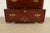 Brown Thomasville Georgian Carved Cherry Wood Highboy Dresser, Circa 1980s For Sale - Image 8 of 15
