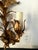 Mid 20th Century Scroll and Leaf Two Light Sconces - a Pair For Sale In New York - Image 6 of 6