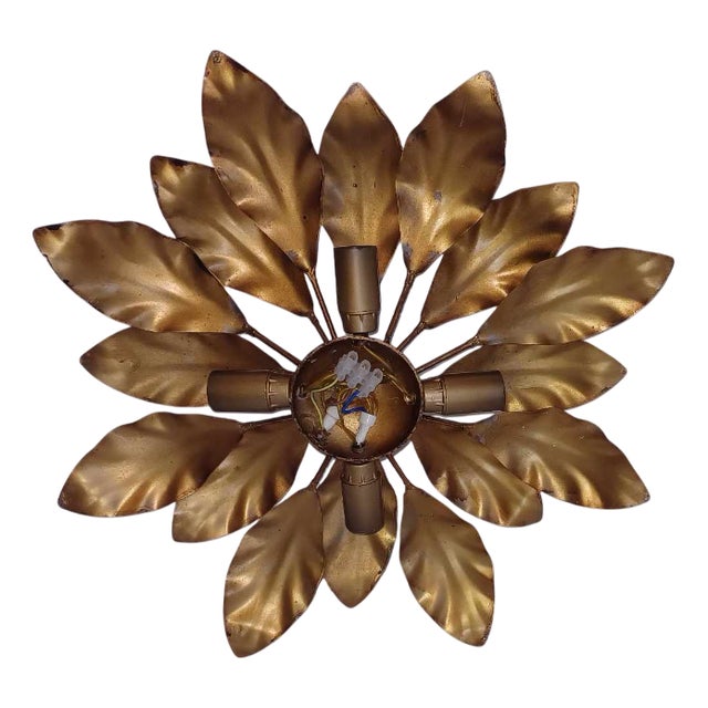 Hollywood Regency Wall Lamp, 1960s For Sale