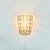 Mid-Century Modern Glass Wall Light from Limburg, Germany, 1970s For Sale - Image 6 of 11