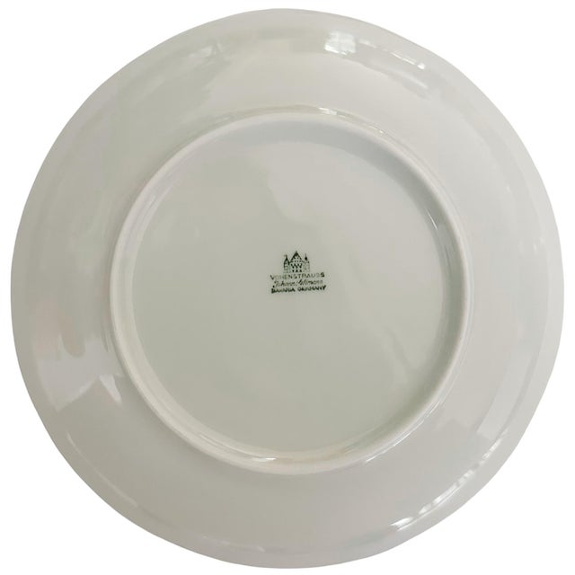 Ceramic Vintage Bavarian Porcelain Cheese Plates by Johann Seltmann Vohenstrauss - Set of 5 For Sale - Image 7 of 7